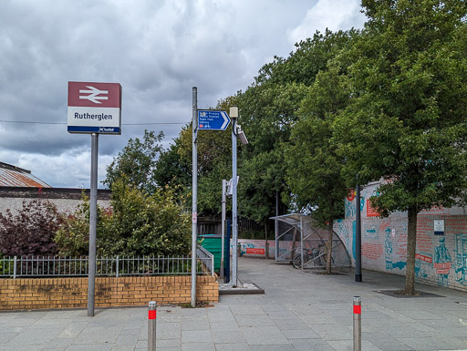 Rutherglen Station.