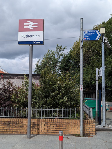 Rutherglen Station.