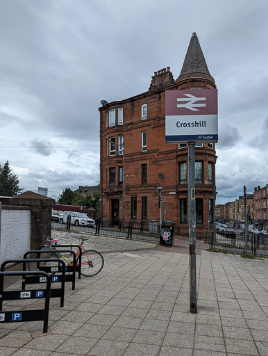 Crosshill Station.