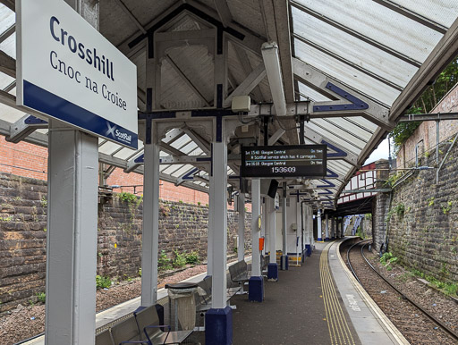 Crosshill Station.