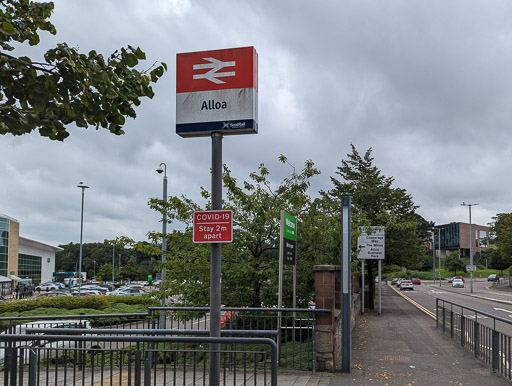 Alloa Station.