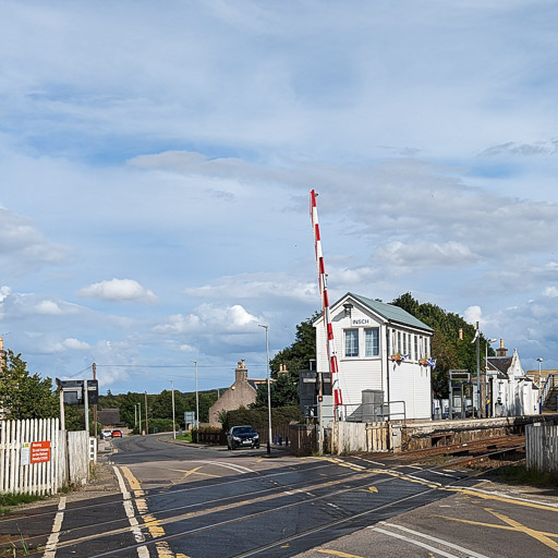 Insch Station.