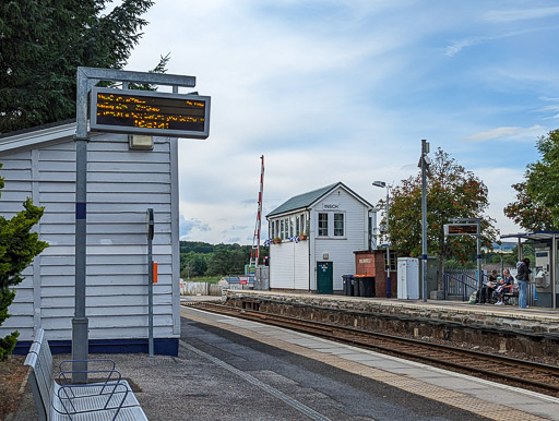 Insch Station.