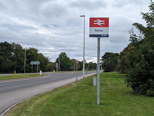 Forres Station.