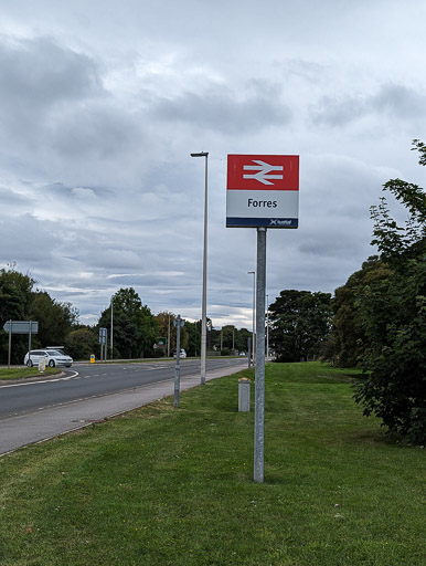 Forres Station.