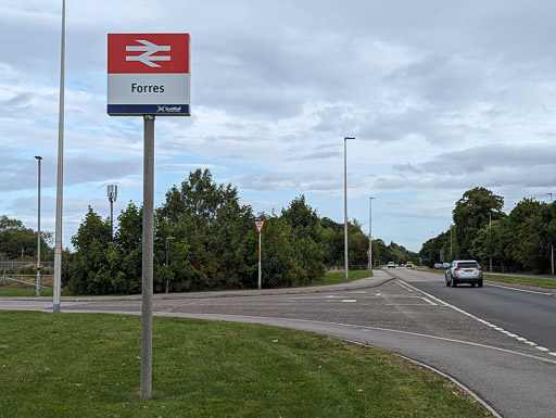 Forres Station.