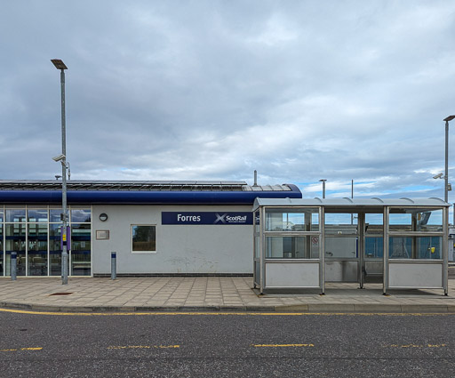 Forres Station.