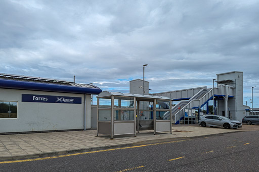 Forres Station.