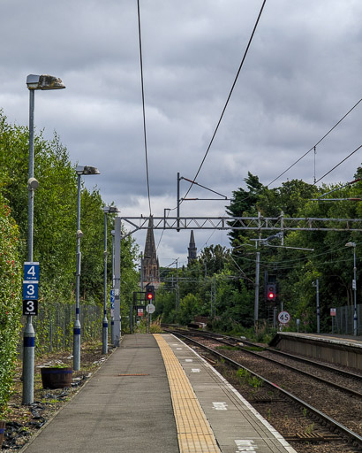 Paisley St James Station.