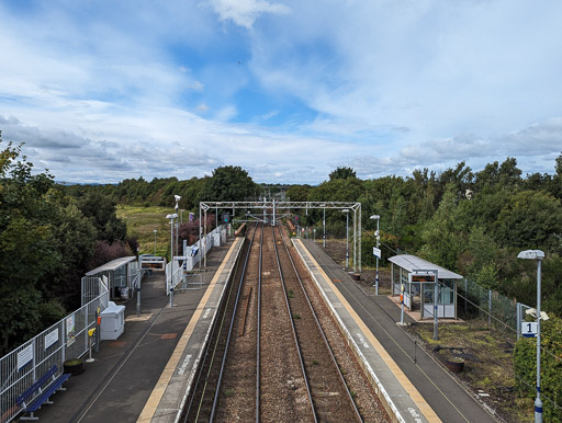 Paisley St James Station.