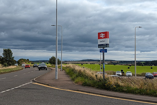 Leuchars (For St. Andrews) Station.