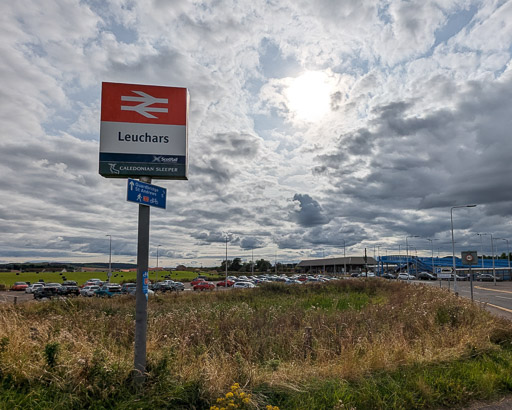 Leuchars (For St. Andrews) Station.