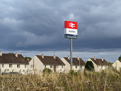 Leuchars (For St. Andrews) Station.