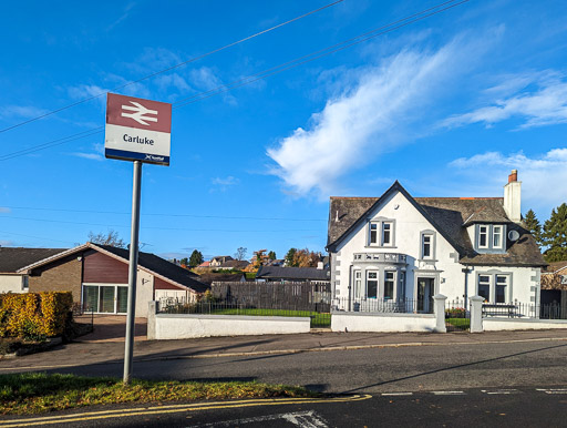 Carluke Station.