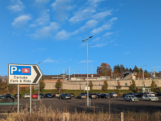 Carluke Station.