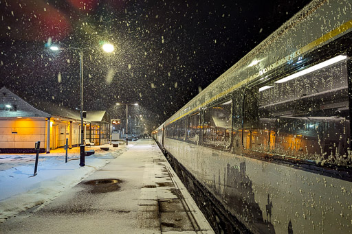 Huntly Station.