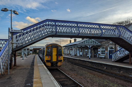 Inverurie Station.