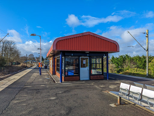 Burnside (South Lanarkshire) Station.