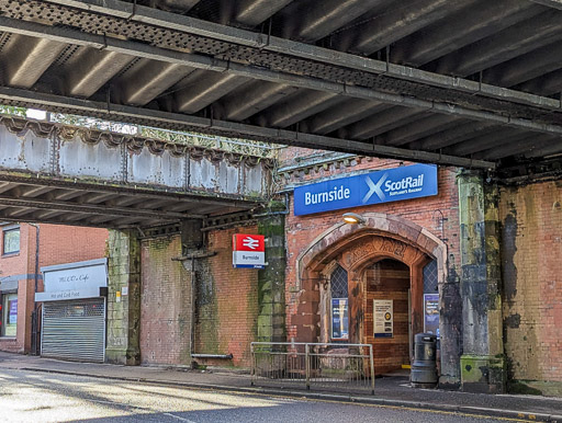 Burnside (South Lanarkshire) Station.