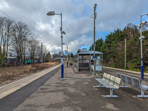 Burnside (South Lanarkshire) Station.