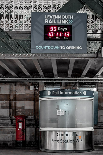 Edinburgh Station.