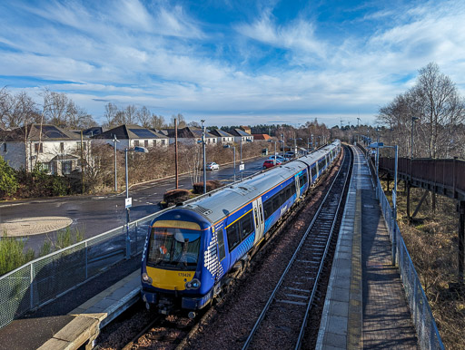 Glenrothes with Thornton Station.