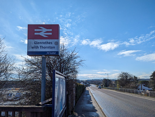 Glenrothes with Thornton Station.