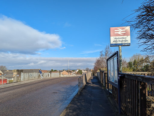 Glenrothes with Thornton Station.