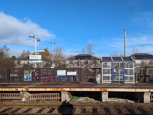 Glenrothes with Thornton Station.