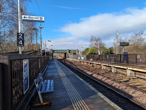 Glenrothes with Thornton Station.