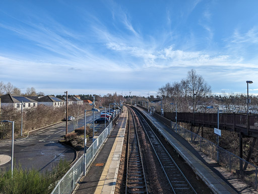 Glenrothes with Thornton Station.