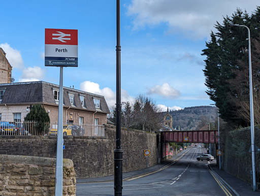 Perth Station.