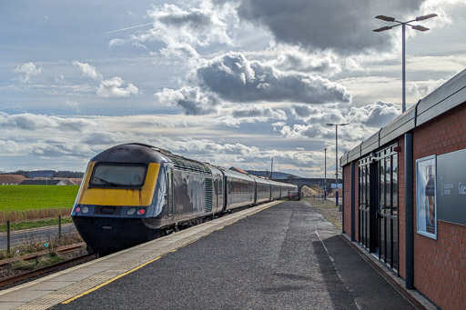 Leuchars (For St. Andrews) Station.