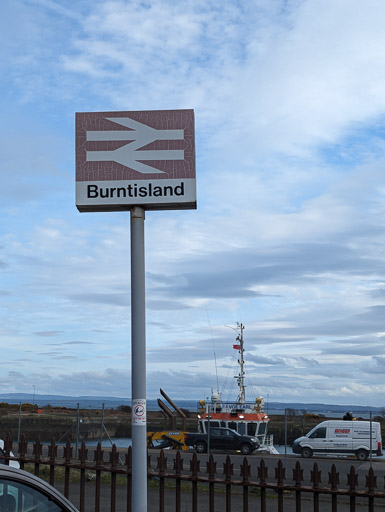 Burntisland Station.