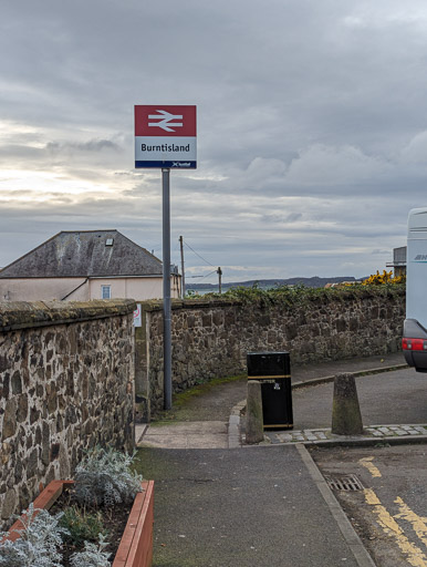 Burntisland Station.