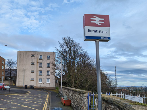 Burntisland Station.