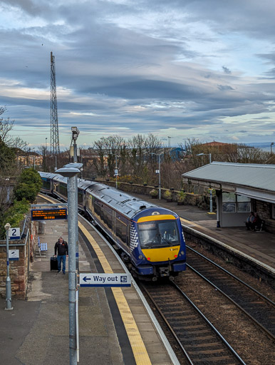 Burntisland Station.