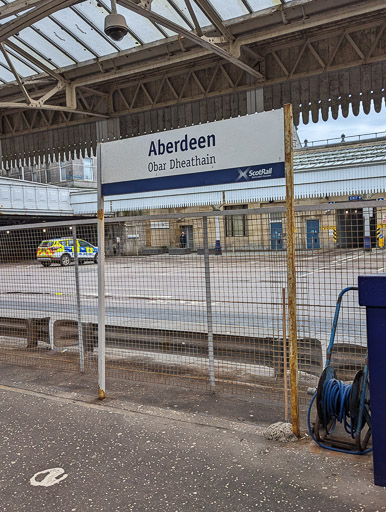 Aberdeen Station.