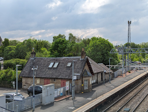 West Calder Station.