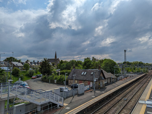 West Calder Station.