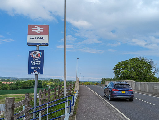 West Calder Station.