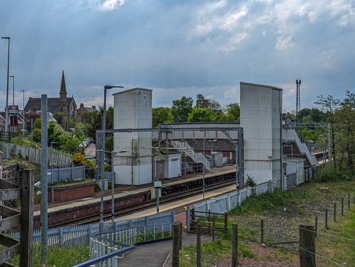 West Calder Station.