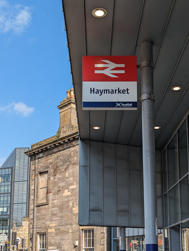 Haymarket Station.