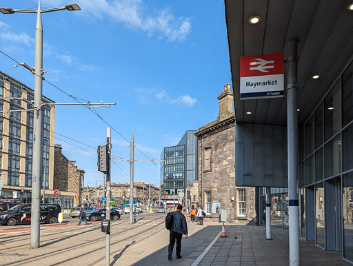 Haymarket Station.