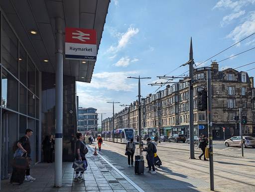 Haymarket Station.