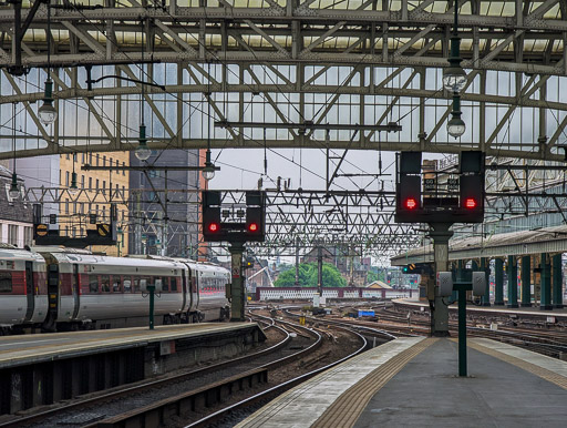 Glasgow Central Station.