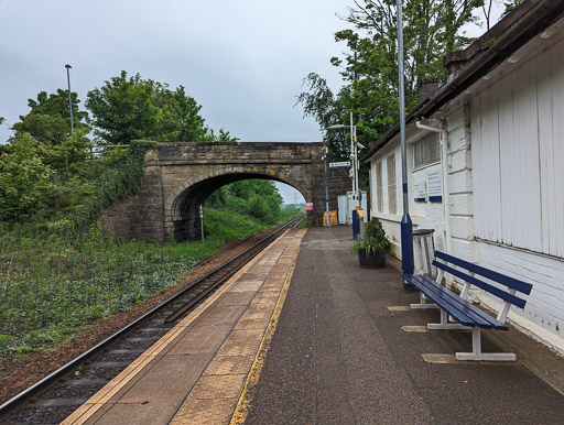 Thorntonhall Station.