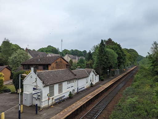 Thorntonhall Station.