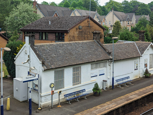 Thorntonhall Station.