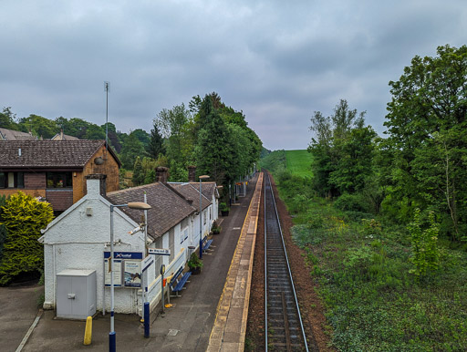 Thorntonhall Station.